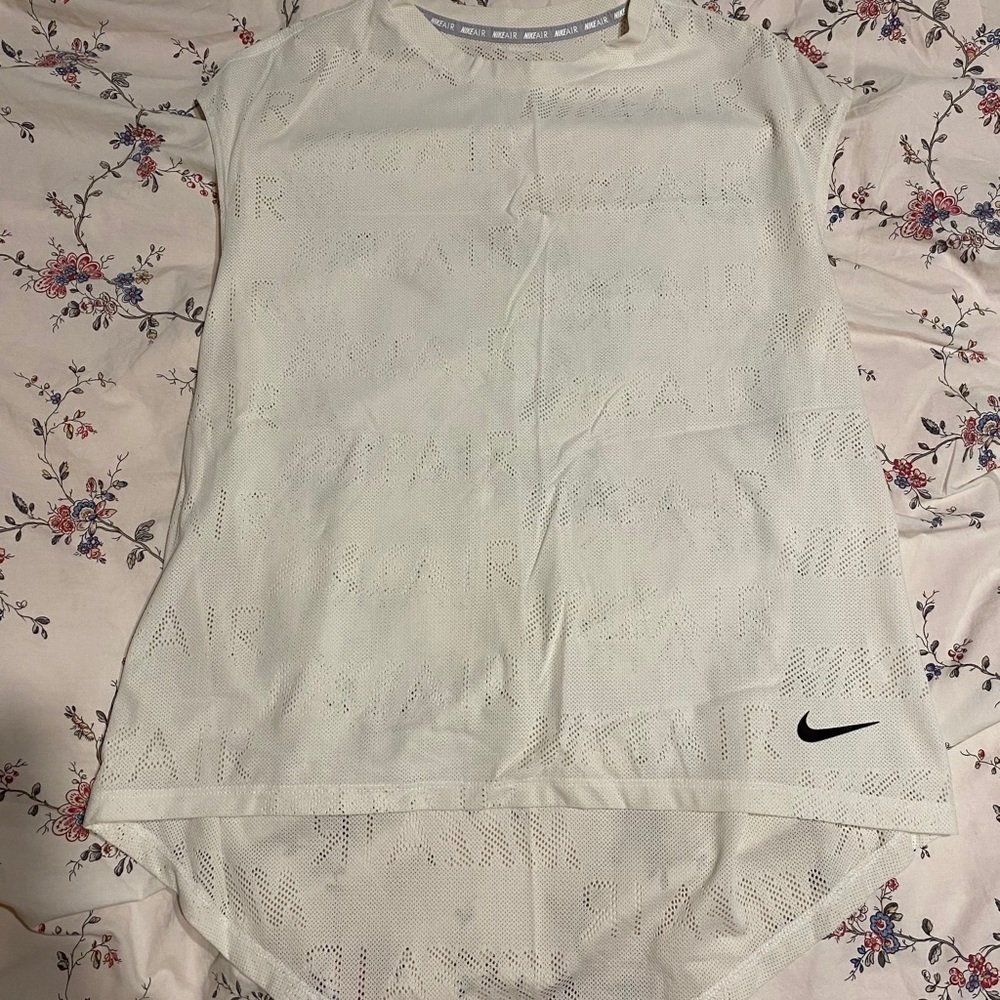 White Nike Top